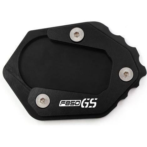 (BK F850GS) Compatible avec les motos BMW F 850 GS, F850GS et F750GS (2018-2022) : béquille latérale CNC, extension et coussinet. (1/3)