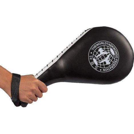 Lot de 2 coussinets de frappe Taekwondo - Double coup de pied durable pour entraînement de kickboxing, sport de combat (1/3)