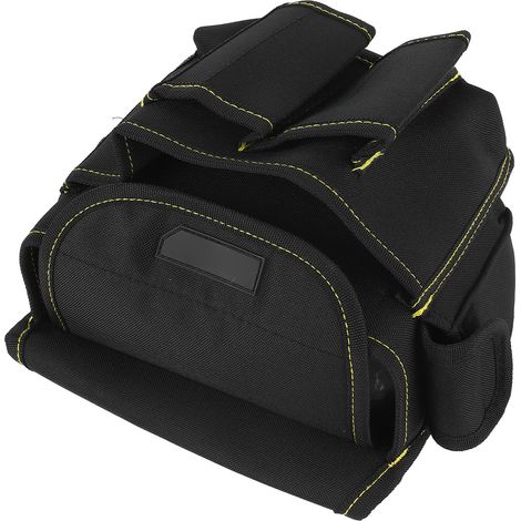 Sacoche porte-outils banane épaisse et résistante, multipoches, en polyester EVA, pour électricien et maintenance (1/5)