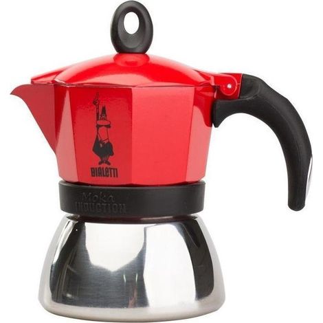 Caffettiera a induzione moka 2t rossan - 6942 - bialetti
