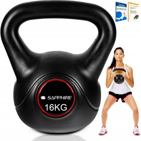 KETTLEBELL Sapphire 16KG Kettlebell für das Training