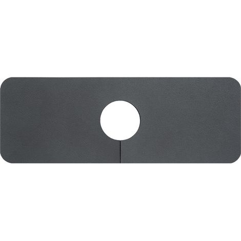 Absorbent tap pad black for kitchen sink faucet reusable size 15x5.4 inches easy to clean and cut fabric multi-scene use for bathroom RV (1/5)