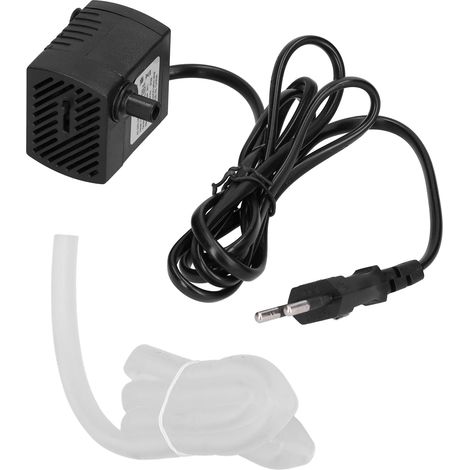 Mini pompe submersible anti-assèchement, filtre silencieux pour aquarium, 5 W, 92 GPH (prise UE AC220/240 V avec tuyau) (1/5)