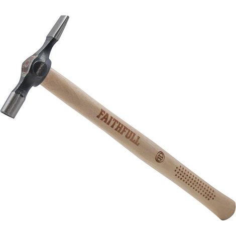 Faithfull 60411468 Cross Pein Pin Hammer FSC Hickory 113g (4oz) FAICPH4NFSC