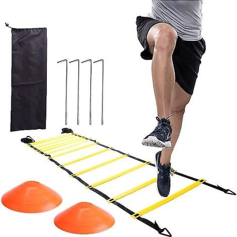 Échelle d'agilité, entraînement de vitesse et de jeu de jambes pour le football