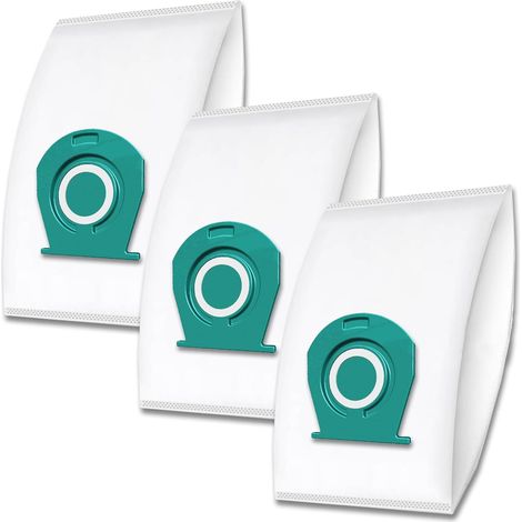 Lot de 3 - Sac aspirateur - Filtre poussière - Compatible Miele Guard L1 S1 M1 - Filtration 5 couches avec obturateur sanitaire - Pour maison et animaux - Gris - Taille TU (1/5)