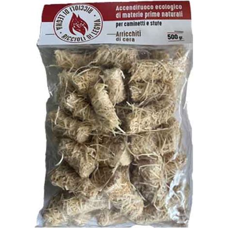 ACCENDIFUOCO IN RICCIOLI 500 gr