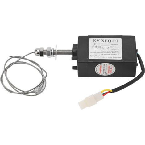 Électrovanne d'arrêt de moteur Diesel, servomoteur, commande de générateur, mise sous tension NO 12V.