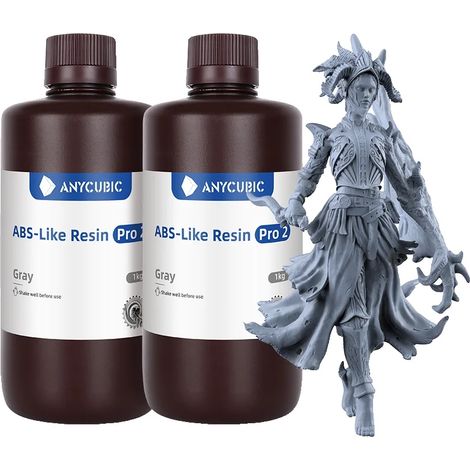 Resina ANYCUBIC ABS-Like Pro 2, compatibile con stampanti LCD, peso 2 kg (1/2)