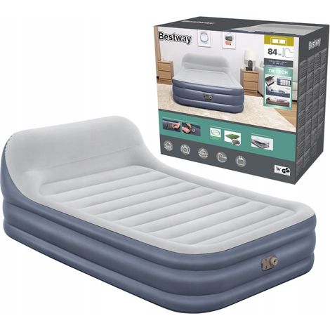 [PACZC] Materasso gonfiabile in velluto alto con pompa integrata Bestway 67923 D1022 (1/5)