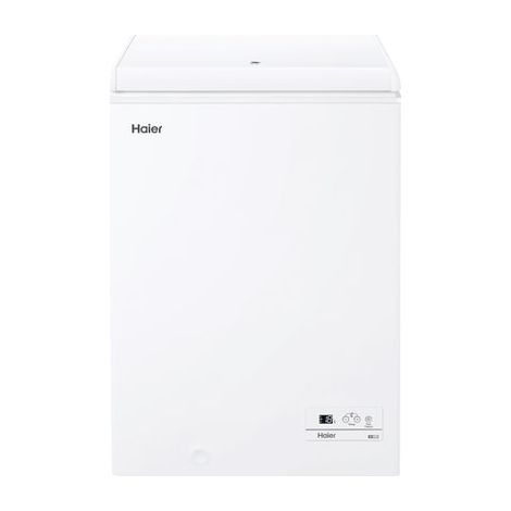 Haier – Congélateur coffre professionnel 97L – Dégivrage manuel – Froid statique – Autonomie 13h – Dimensions 84.5 x 54.5 x 49 cm – Blanc (1/4)