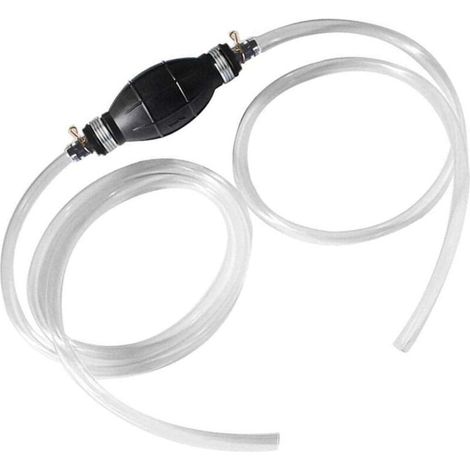 Manuelle Kraftstoffpumpe – Wasser- und Flüssigkeitspumpe – Wasserpumpe – Universelle manuelle Wasserpumpe für Benzin, Öl und Diesel, mit insgesamt 2 Metern Schlauch