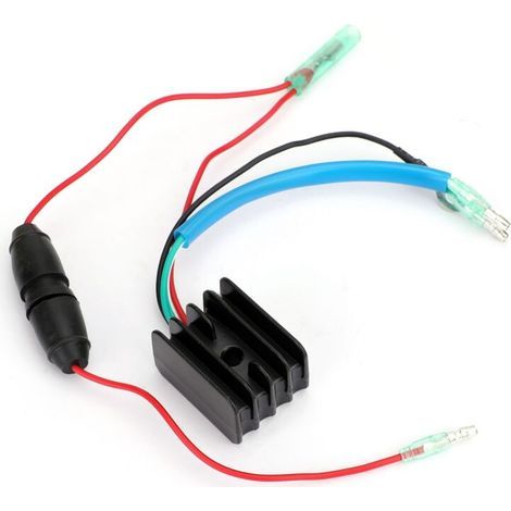 Rectificador para motor fueraborda Yamaha de dos tiempos de 30/40/60 caballos de fuerza, compatible con la referencia 6G1-81970-61. (1/5)