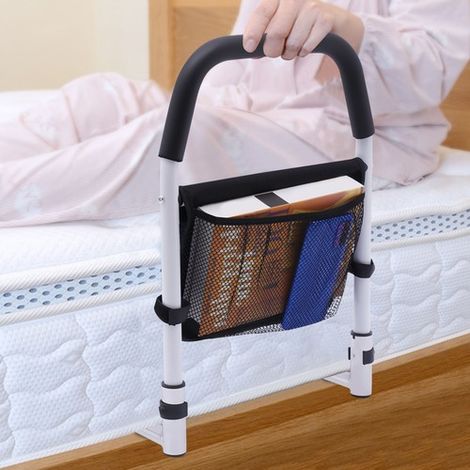 Bed Assist Rail Grab Bar Bedside Handrail for Senior Disabled Handle Rail Aid UK (1/5)