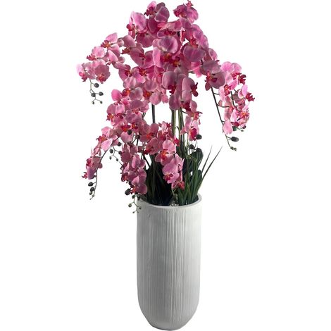 150cm Artificial Pink Orchid Potted Display Artificial (1/5)