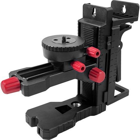 Support de Réglage fin pour Laser Lignes Croisées, Support Magnétique, Pied Rotatif Magnétique Multifonctionnel avec Clip Réglable, Alternative au Filetage 1/4" & Réglage en Hauteur-PV10 (1/5)