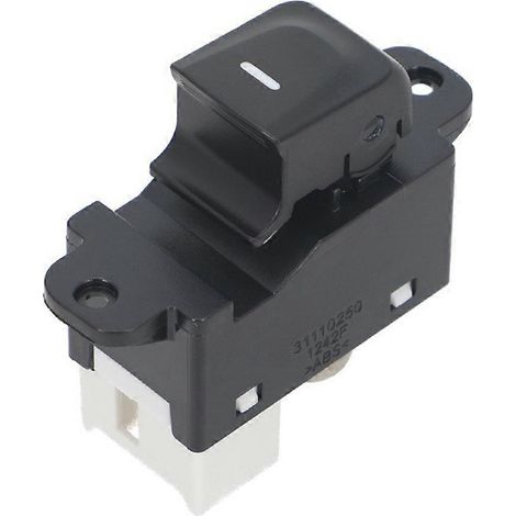 Commande secondaire de lève-vitre électrique pour Hyundai Veloster Coupé 2011-2017, bouton en verre 93580-2V000-4X (1/5)