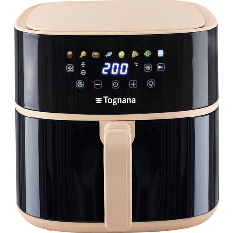 Friteuse à air 8 L, Plastique-Acier Inoxydable, Champagne (1/5)
