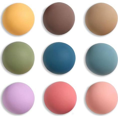 CCYKXARond Aimant Frigo, 9 Colorés Aimant Puissant Magnet Tableau Blanc Petits Aimant Décoratif Aiment Réfrigérateur Magnétique Enfant pour Réfrigérateur (1/5)