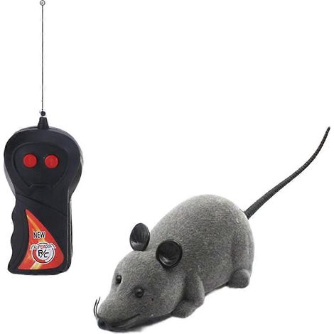 Remote commande Mouse jouet pour chat-rechargeable Interactive faux Rat jouet pour chats chiens, automatique Moving RC (1/5)