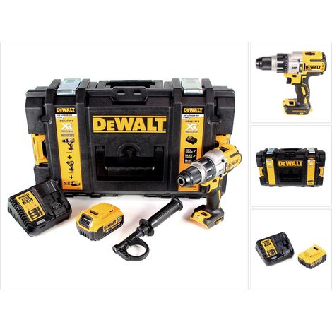 DeWalt DCD 996 M1 Perceuse-visseuse à percussion sans fil 18V 95Nm Brushless + 1x Batterie 4,0Ah + Chargeur rapide + Coffret de transport Toughbox (1/5)
