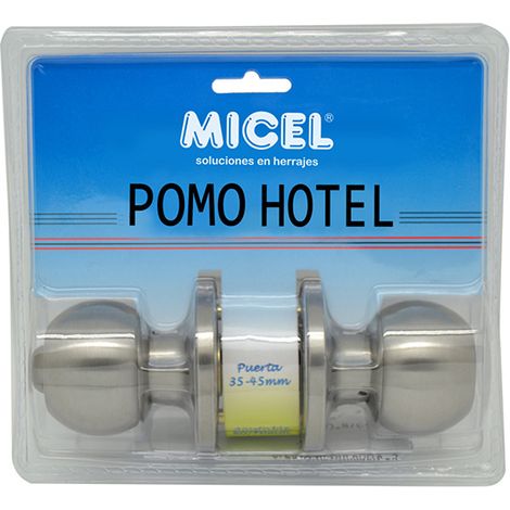 POMO PUERTA BOLA HOTEL INOX. IDABLE