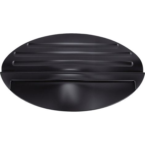 Tappetino antiscivolo in gomma nera per scale allungabili, per uso domestico e professionale. (1/5)
