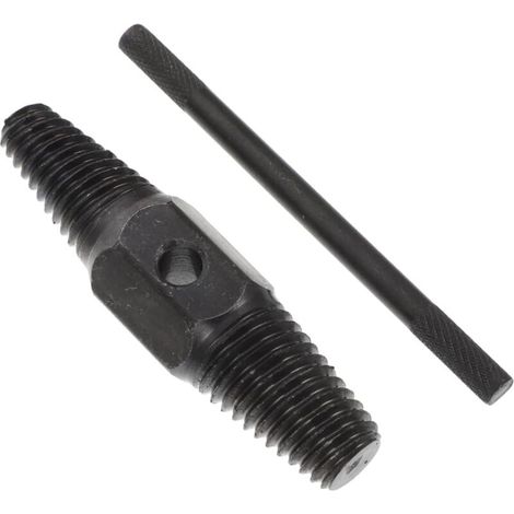 Set aus zwei Schraubenausdrehern, geeignet zur Reparatur beschädigter 3/4-Zoll-Gewindebohrer, einfaches Demontagewerkzeug, geeignet für Schrauben und Bolzen mit beschädigtem Gewinde, geeignet für Repa (1/4)