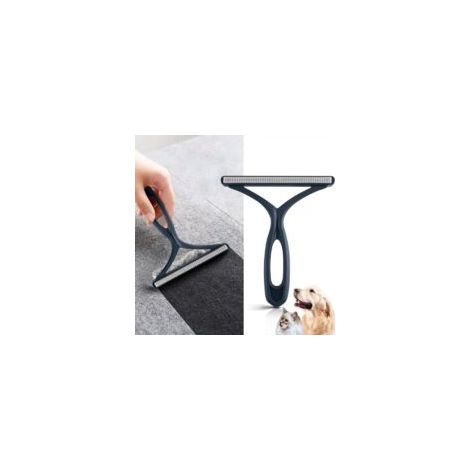 Cepillo limpiador de pelo de mascotas, apto para gatos y perros, portátil, reutilizable, autolimpiante, se puede usar en alfombras, ropa, sofás, coches y camas - Crezuo