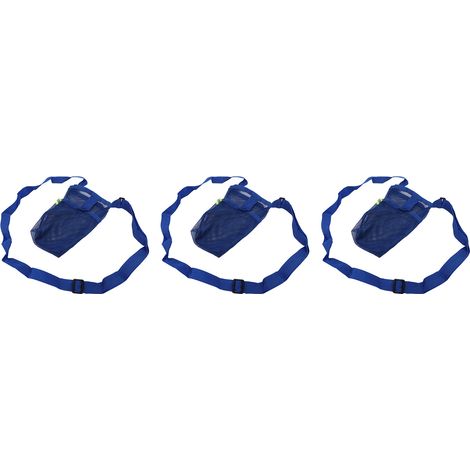 Porte-bouteille de sport ajustable 3 en 1, sac hydratation pour randonnée, fitness, voyage - Bleu