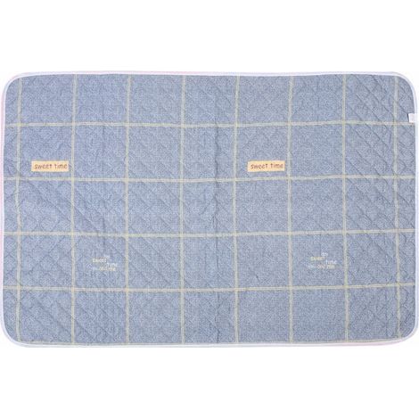 Protège-matelas réutilisable en coton pour adultes (1/4)
