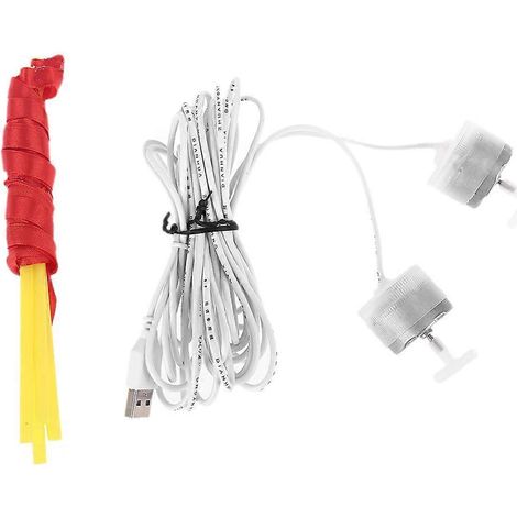 Fliegenabweisender USB-Doppelventilator zum Aufhängen hält Fliegen und Insekten von Ihren Lebensmitteln fern