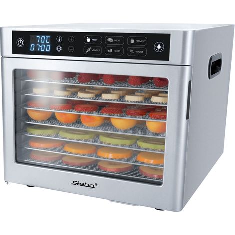 Déshydrateur alimentaire Steba ED 80 acier inoxydable 500 watts