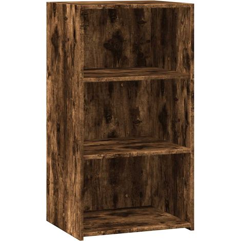 Maison Exclusive - Credenza Rovere Fumo 50x41x93 cm in Legno Multistrato (1/5)