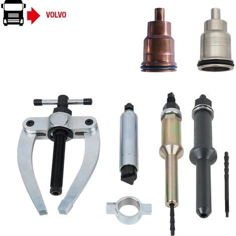 KS Tools Injektor-Hülsen-Abzieher-Satz für Volvo, 5-tlg
