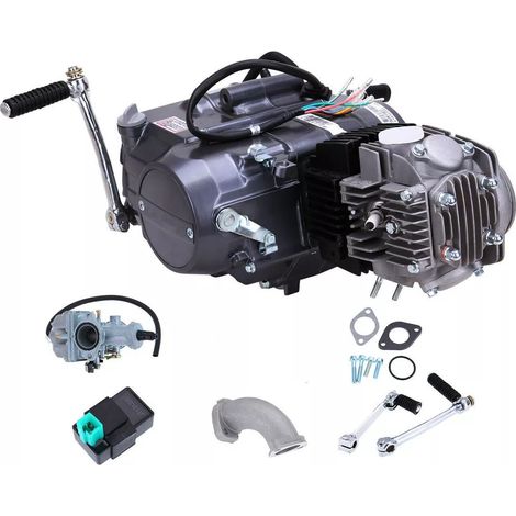 Moteur 4 temps 125CC Pit Dirt Bike ATV Quad Kit Embrayage Manuel Cylindre CDI Refroidissement par air pour CRF50 CRF70 XR50 XR70 Z50 Z50R (1/5)