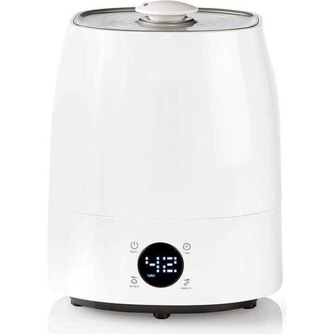 Nedis HUMI120CWT Humidificador blanco gris moderno 5,5L