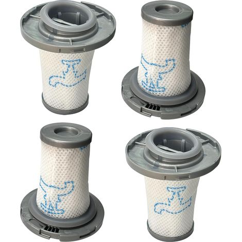 Lot de 4 Filtres ZR009006 - Haute Filtration - Matériau Résistant - Pour Aspirateurs Sans Fil Rowenta Séries RH96 et RH68 (1/5)
