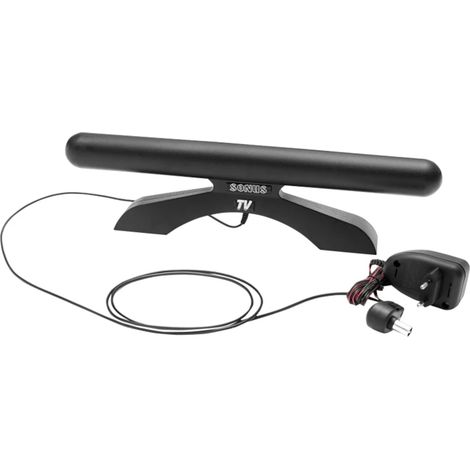 Antena interior con amplificador de TV SONUS, color rojo (1/4)