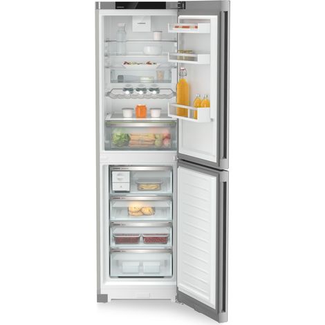 Frigorifero Combinato No Frost Serie Plus 2 Circuiti Di Refrigerazione Indipendenti 371 Litri Inox (1/5)