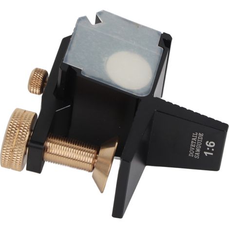 Guide de queue d'aronde en alliage d'aluminium 1:6 pour scie, gabarit de menuiserie pour projets DIY (1/5)