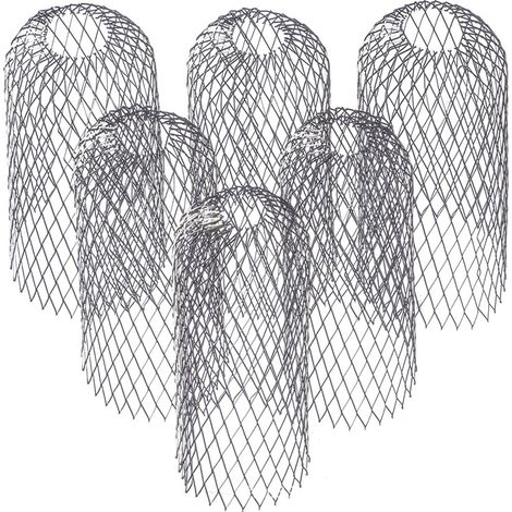 Lot de 4 filtres extensibles en aluminium pour protection de gouttière en métal (1/5)