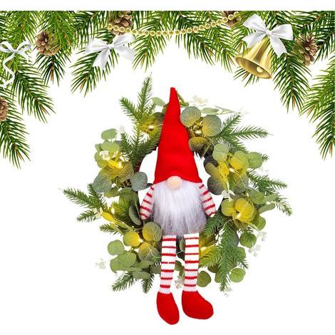 de GNOME Rustique Dcoration de Porte de Vacances pour la (1/5)