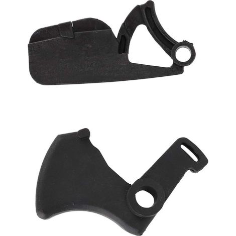 Throttle-operated spring lever with safety lever and spring for MS170 MS180 017 018 chainsaws, replacement part numbers 11301821000, 11301820800, and 11301821500 (1/5)