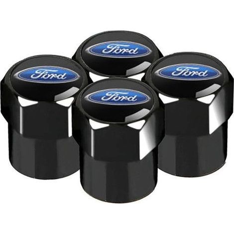 4 Pièces Bouchon de Valve Voiture pour Gué , Valve Pneu, Métal Capuchon de Valve, Résistant à la Corrosion Bouchon Anti-poussière Accessoires (1/5)
