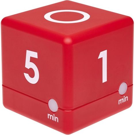 SEGNALATORE DIGITALE CUBO ROSSO