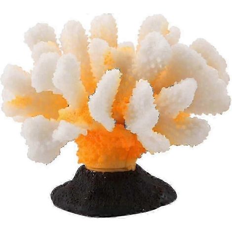 2024, Plante de corail artificielle en silicone pour aquarium, plante naturelle et écologique, plante de repos pour poissons, ornement pour aquariums, décorations artificielles (1/5)