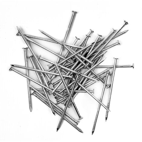 Clous annelés galvanisés, 100 unités, 4 x 100 mm (4 pouces), 5 kg (1/5)
