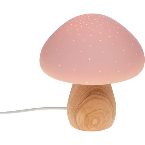 Amadeus - Lampe Champignon rose (1/2)