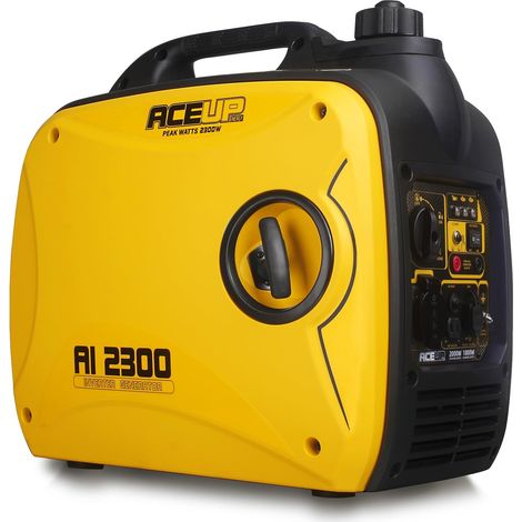 2000W Groupe Electrogene Inverter Silencieux Générateur à Essence de avec Prises 230 V 12V USB 4 Temps pour Camping Caravane 19,8 kg (1/5)